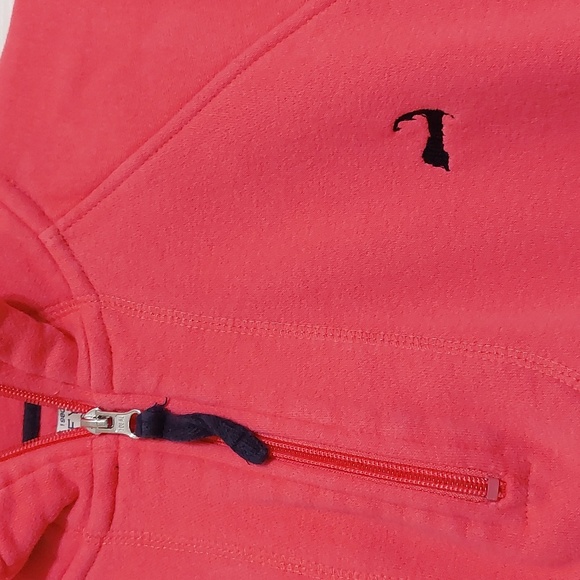 Cuffy's of Cape Cod Womens 1/4 Zip Pullover Top Pink Size L - Picture 2 of 7